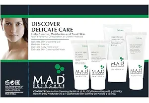 پک پوست حساس M.A.D Skincare Delicate Care Set
