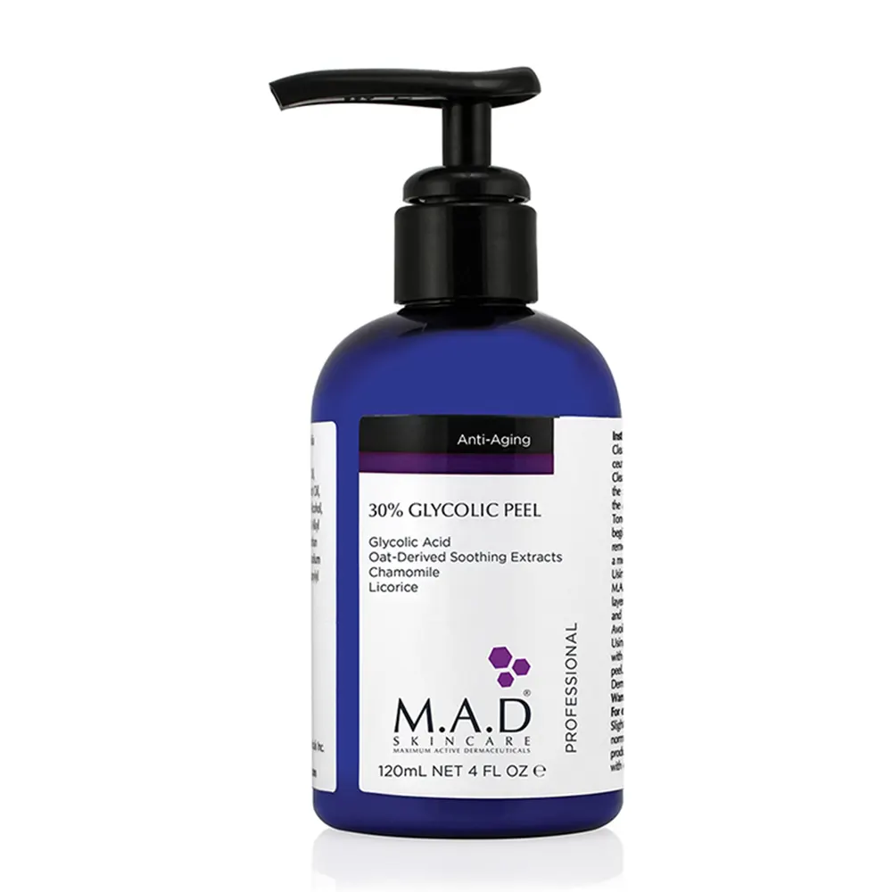 پیلینگ گلیکولیک اسید 30 درصد M.A.D Skincare