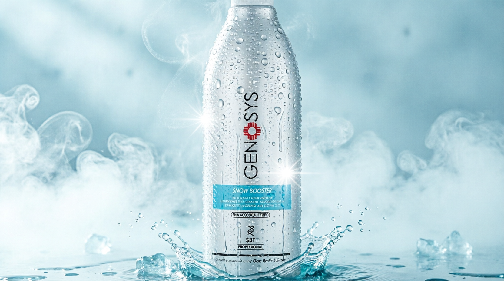 تونر تقویت‌کننده پوست GENOSYS مدل Snow Booster