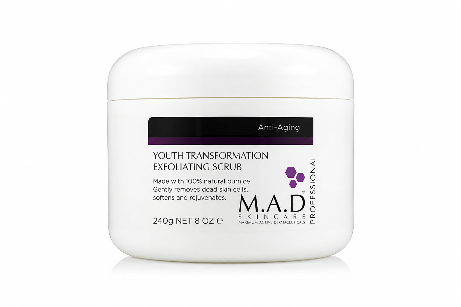 اسکراب جوانساز M.A.D Youth Transformation Exfoliating Scrub