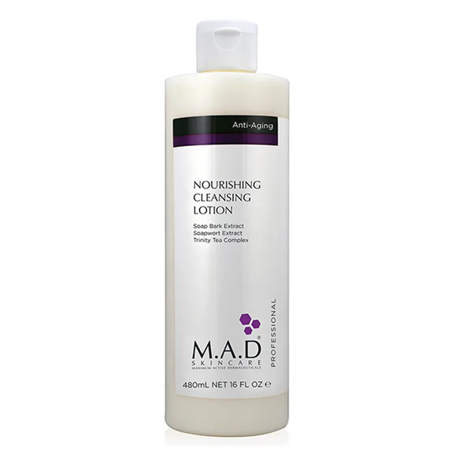 شیر پاک‌کن تغذیه‌رسان و ضدپیری M.A.D Nourishing Cleansing Lotion