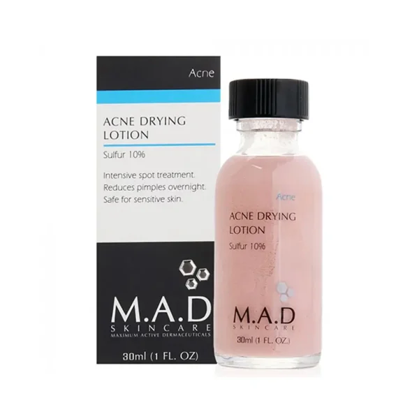 لوسیون ضدجوش ام ای دی Acne drying lotion M.A.D